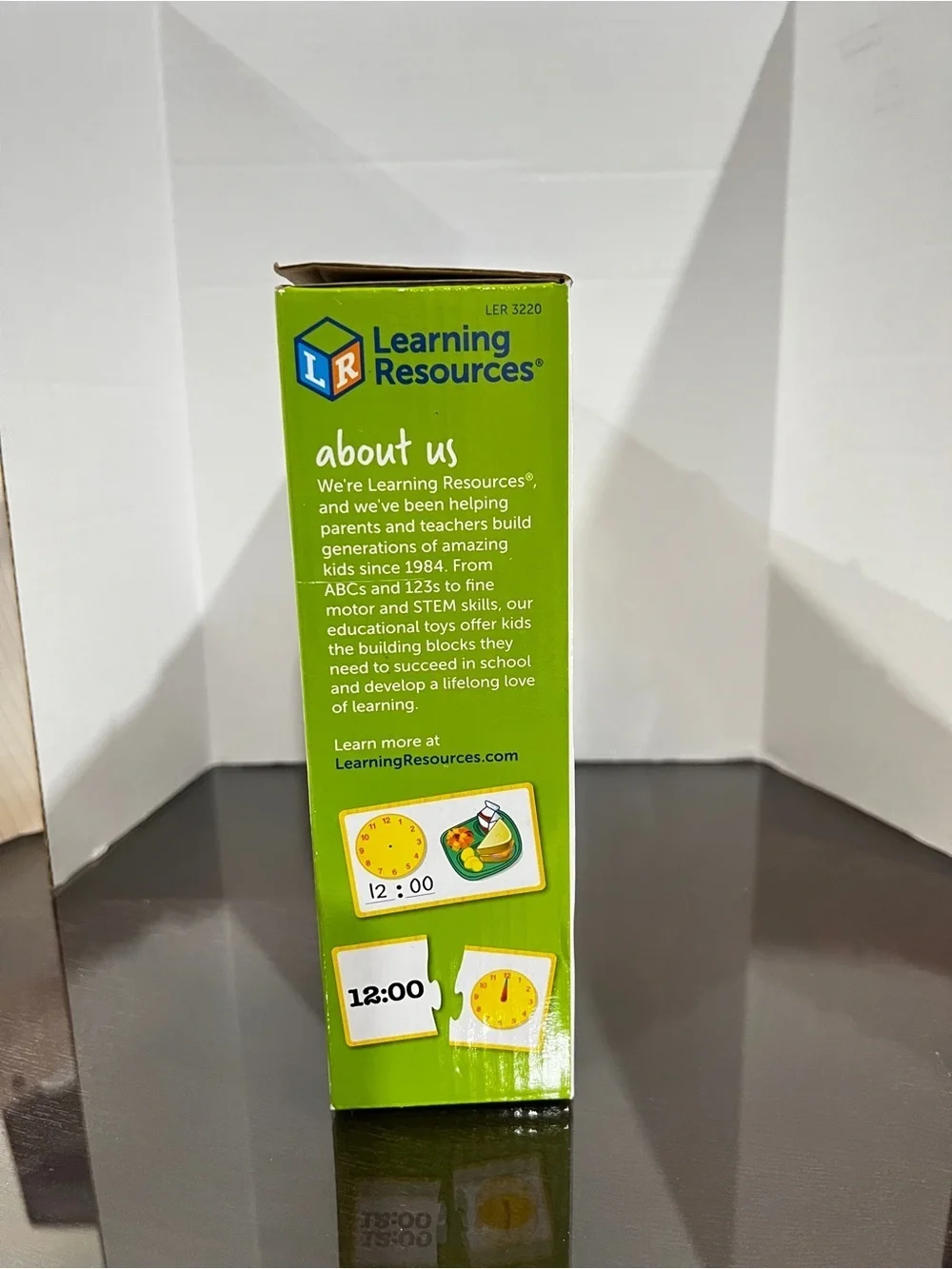 Learning Resources Time Activity Set Time Clock Time Cards About Time Ages 5+